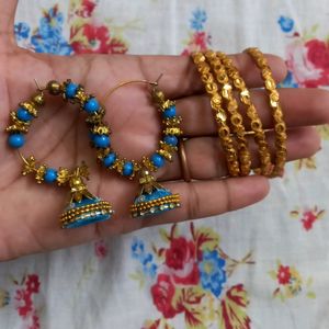 Bangles And Ear Rings