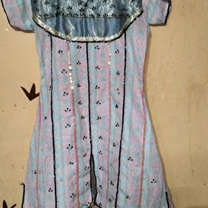 Short Anarkali Set