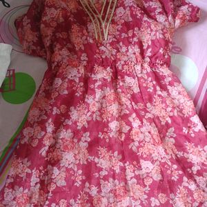 Kaftan  Kurti With Inner Xl Size