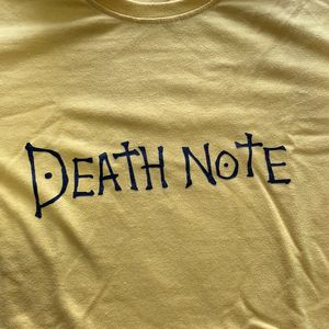 Yellow Death Note Tshirt