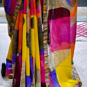 Chiffon Georgette Saree