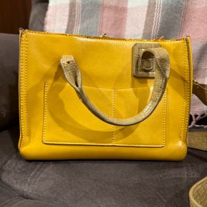 Crossbody Bag Mustard Color