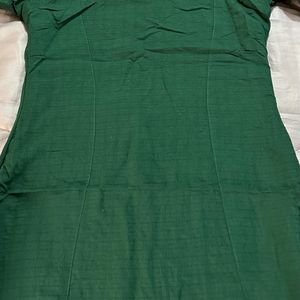 Beautiful 2 Pieces Green Salwar Set For Women