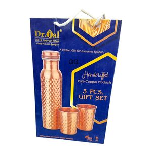 Copper Bottle Gift Set