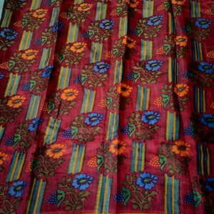 Chanderi Silk New Material 3.9 Metres