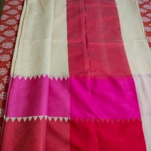 Cream Colour Saree