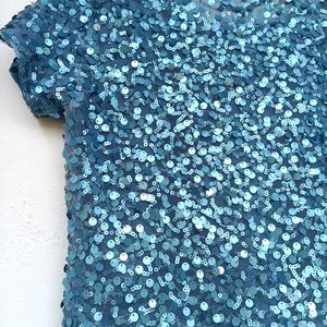 Westside Noun Sequin Top