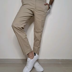 Kaulin 1059 Men's Dusky Yellow Formal Trouser