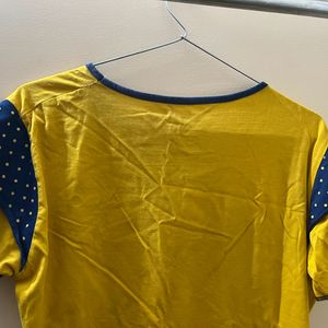 Women Yellow T Shirt