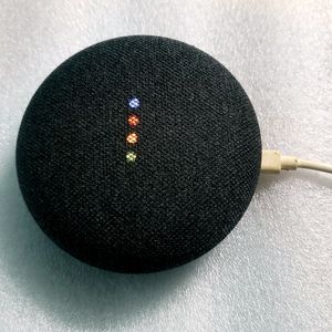 GOOGLE HOME MINI for Sale with Charging Cable