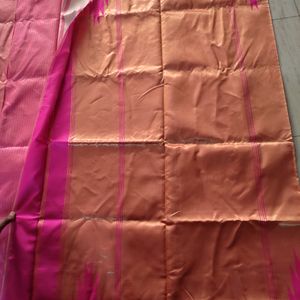 Women' Art Silk Kanjivarm Pattu Saree With Blouse