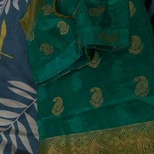 Pure Mango Raw Silk Saree