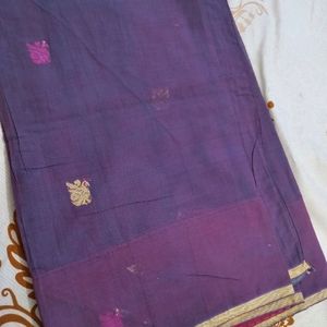 Price Drop 🔥 Purple Saree💜