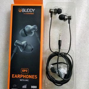 GIONEE Premium Wired Metal Earphone