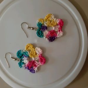 Crochet earrings For Beautiful Girls