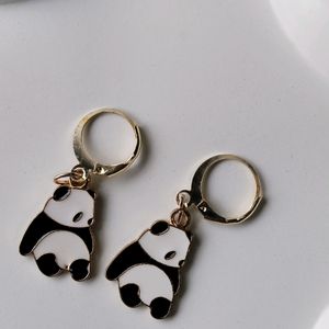 Panda Charms Earing 🎀🐼