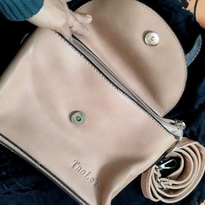 New Branded Handbag | Tan Coloured