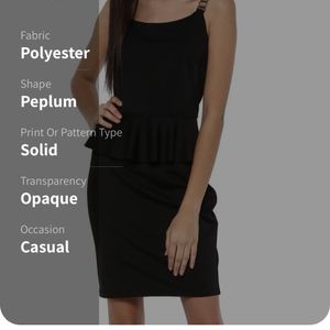 Kazo Peplum Dress