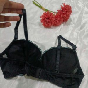 Imported Designer Bra With Shinning Flower