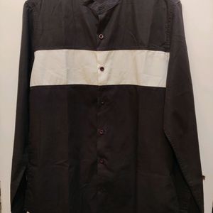 Highlander Black Stripe Shirt For Men.