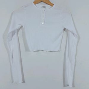 SSS White Crop Top(women's)