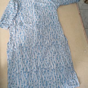 Beautiful Blue Summer Kurti