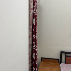 Maroon Curtains