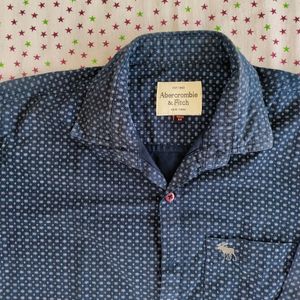 M Size Navy Blue Shirt