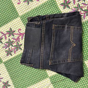 Black Denim Slim Fit Jeans For Men