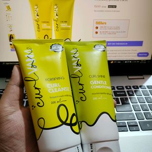 Curlvana Shampoo & Conditioner Combo (Seal Packed)