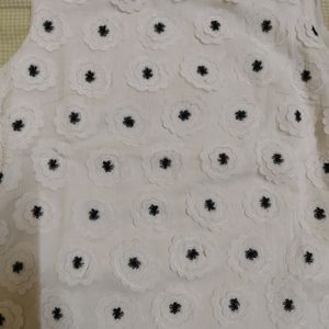 Flower Detailed Dress