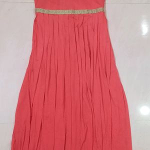 Pink Colour Gown