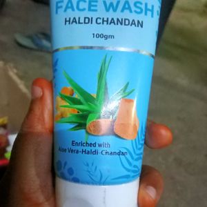 Aloe Face Wash, Haldi Chandan