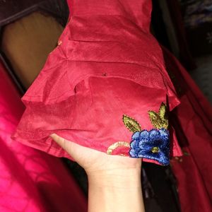 Gown With Dupatta