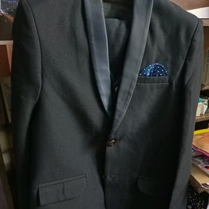 Men Black Blazer