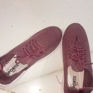 Pink Female Sports Shoes