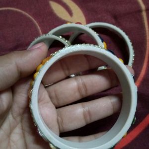 Beautiful Kada Bangle Set + One Freebies