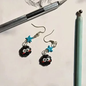 Soot Sprites Clay Earrings