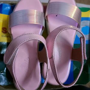 Beautiful Pink Wedges For 6-7 Years Old Girl