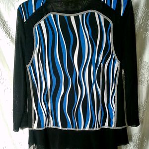 Multicoloured Sleeve Top