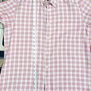 Indian Terrain Men Checkered Half Sleeve Shirt