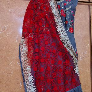 Ethnic Gown With Duppta