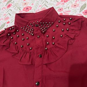 Embellished shirt