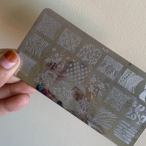 Nail Art Stamping Plate