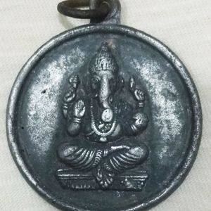 Beautiful Old Antique Look Sai & Ganesh Locket.