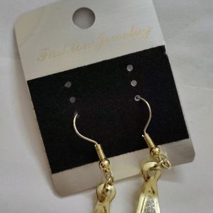 Gold Colour Earrings