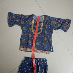 Price Drop- Traditional Sharara Set For Baby Girl