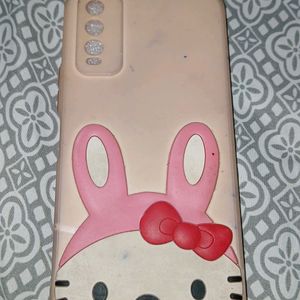 Vivo Y12s Mobile Phone Cover Pink Clolour