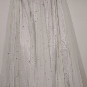 Princess White Festive Skirt