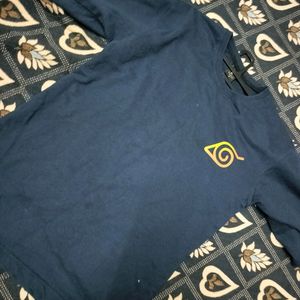 NARUTO KAKASHI BACK PRINTED OVERSIZED T-SHIRT